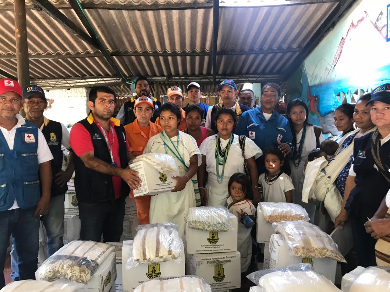 La Alcaldía de Santa Marta entregó 434 ayudas humanitarias en zona rural La Alcaldía de Santa Marta entregó 434 ayudas humanitarias en zona rural