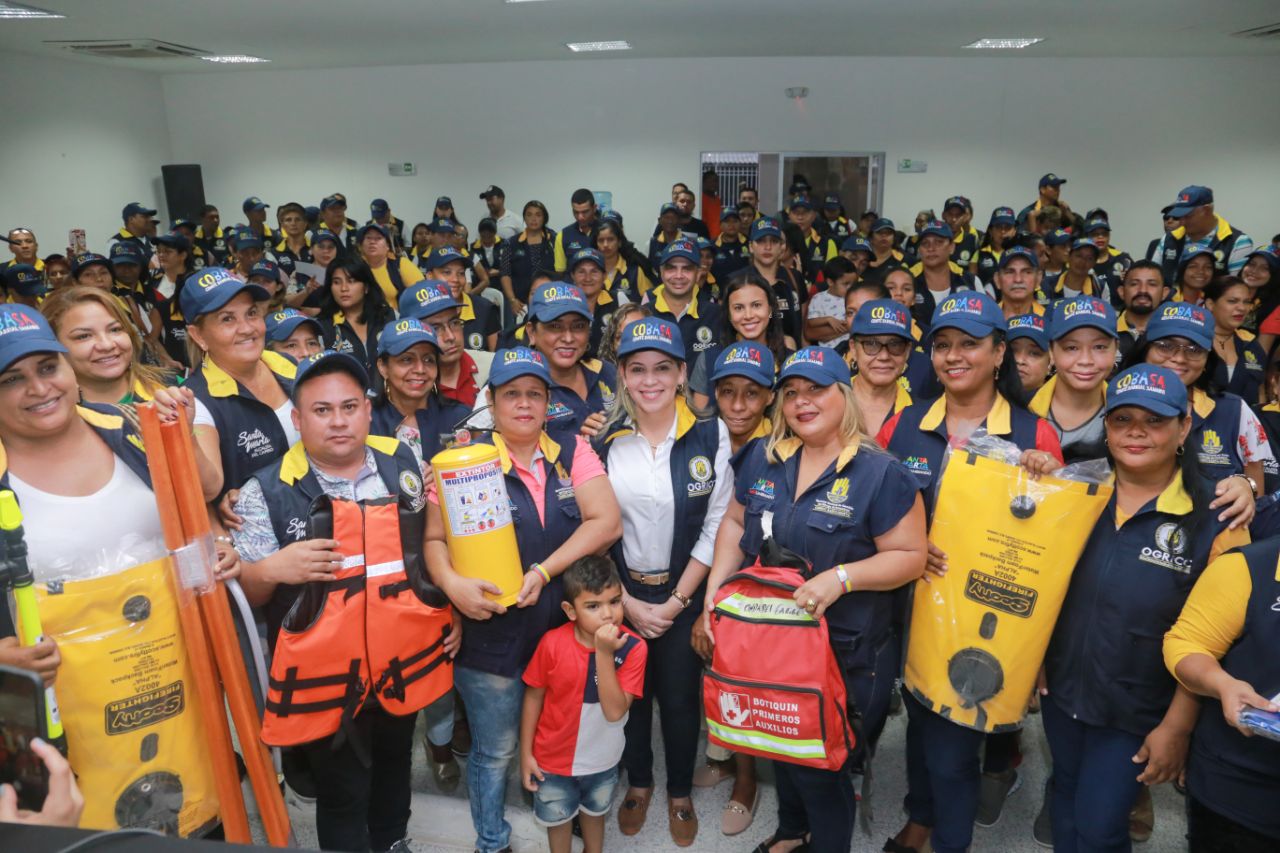 Virna Johnson quiere convertir a los Comité Barriales de atención a emergencias y desastres en referente internacional Virna Johnson quiere convertir a los Comité Barriales de atención a emergencias y desastres en referente internacional