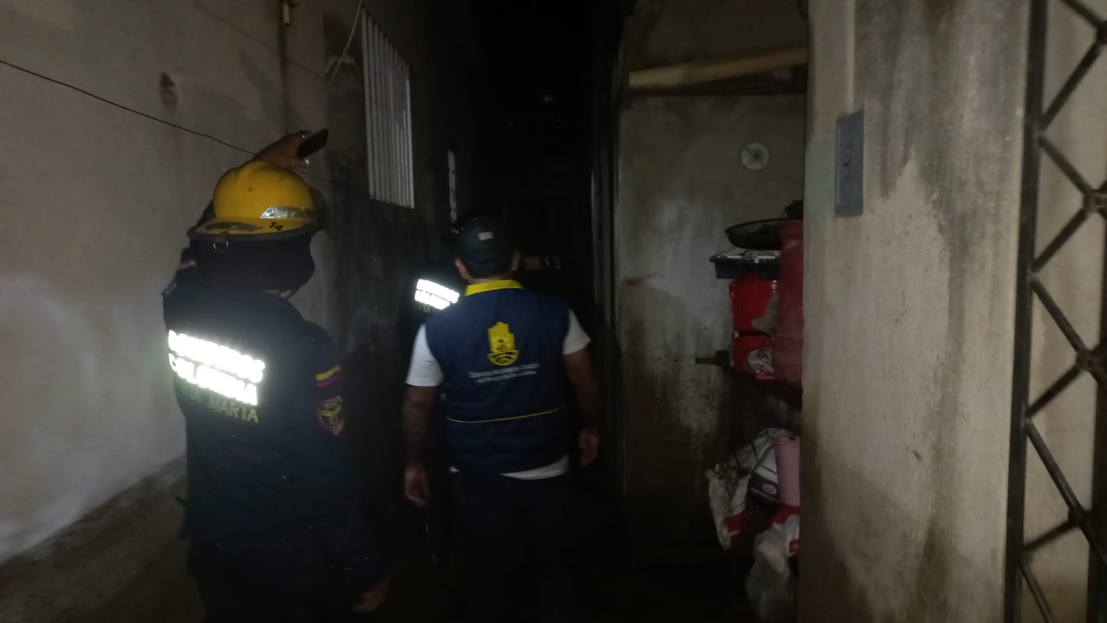 Alcaldía atiende emergencia por lluvias en Santa Marta