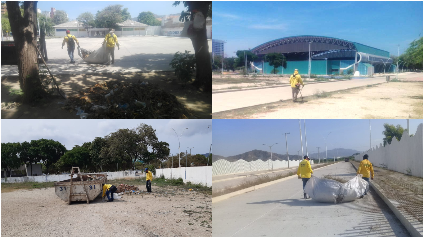 Essmar realiza jornadas de limpieza en escenarios deportivos de la ciudad Essmar realiza jornadas de limpieza en escenarios deportivos de la ciudad