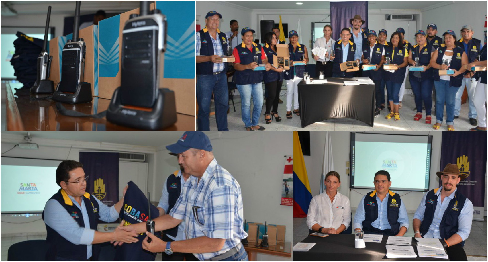 Santa Marta tendrá la Primera Red Comunitaria de Alerta y Emergencia Santa Marta tendrá la Primera Red Comunitaria de Alerta y Emergencia