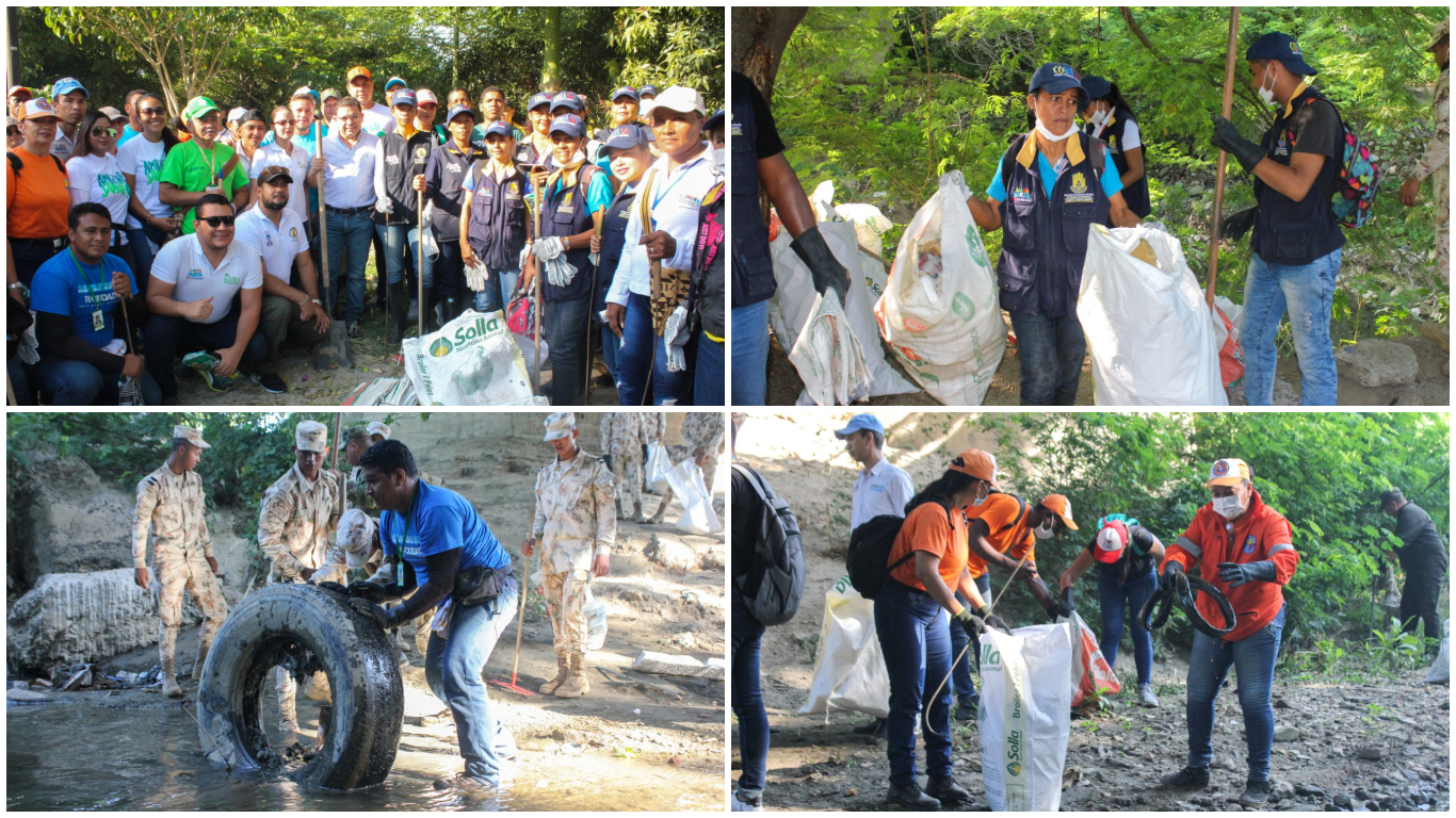 Alcaldía continúa con el compromiso de reducir el riesgo en el río Manzanares Alcaldía continúa con el compromiso de reducir el riesgo en el río Manzanares