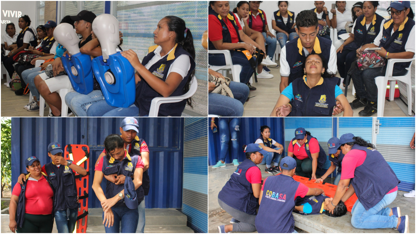 Alcaldía capacita al Cobasa en `Primer Respondiente en Situaciones de Emergencias` Alcaldía capacita al Cobasa en `Primer Respondiente en Situaciones de Emergencias`