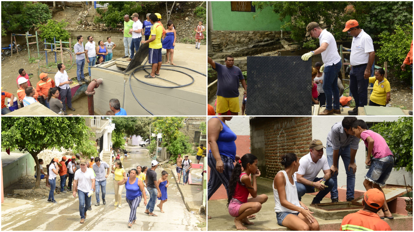 1700 familias de los barrios Pastrana y María Eugenia se benefician con suministro de agua 1700 familias de los barrios Pastrana y María Eugenia se benefician con suministro de agua