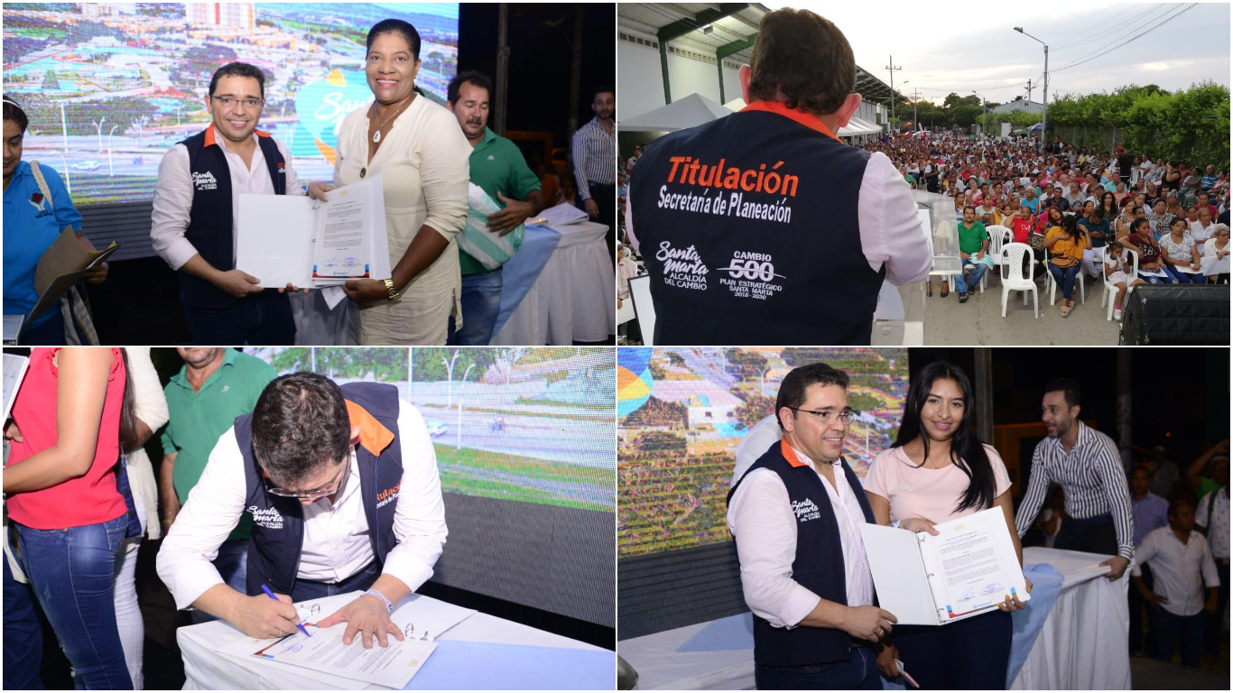 “Gracias Alcalde por hacer un sueño posible”: comunidad de la Localidad II “Gracias Alcalde por hacer un sueño posible”: comunidad de la Localidad II