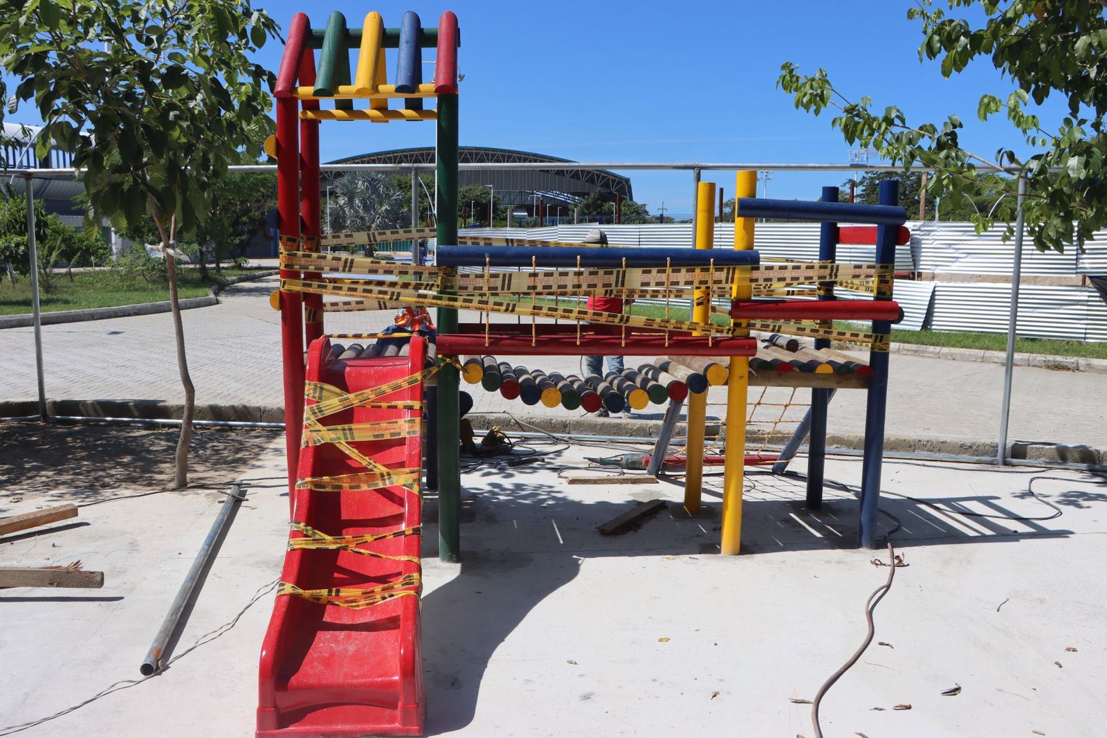 Construcción del Centro Lúdico de la Villa Bolivariana avanza en un 90% Construcción del Centro Lúdico de la Villa Bolivariana avanza en un 90%