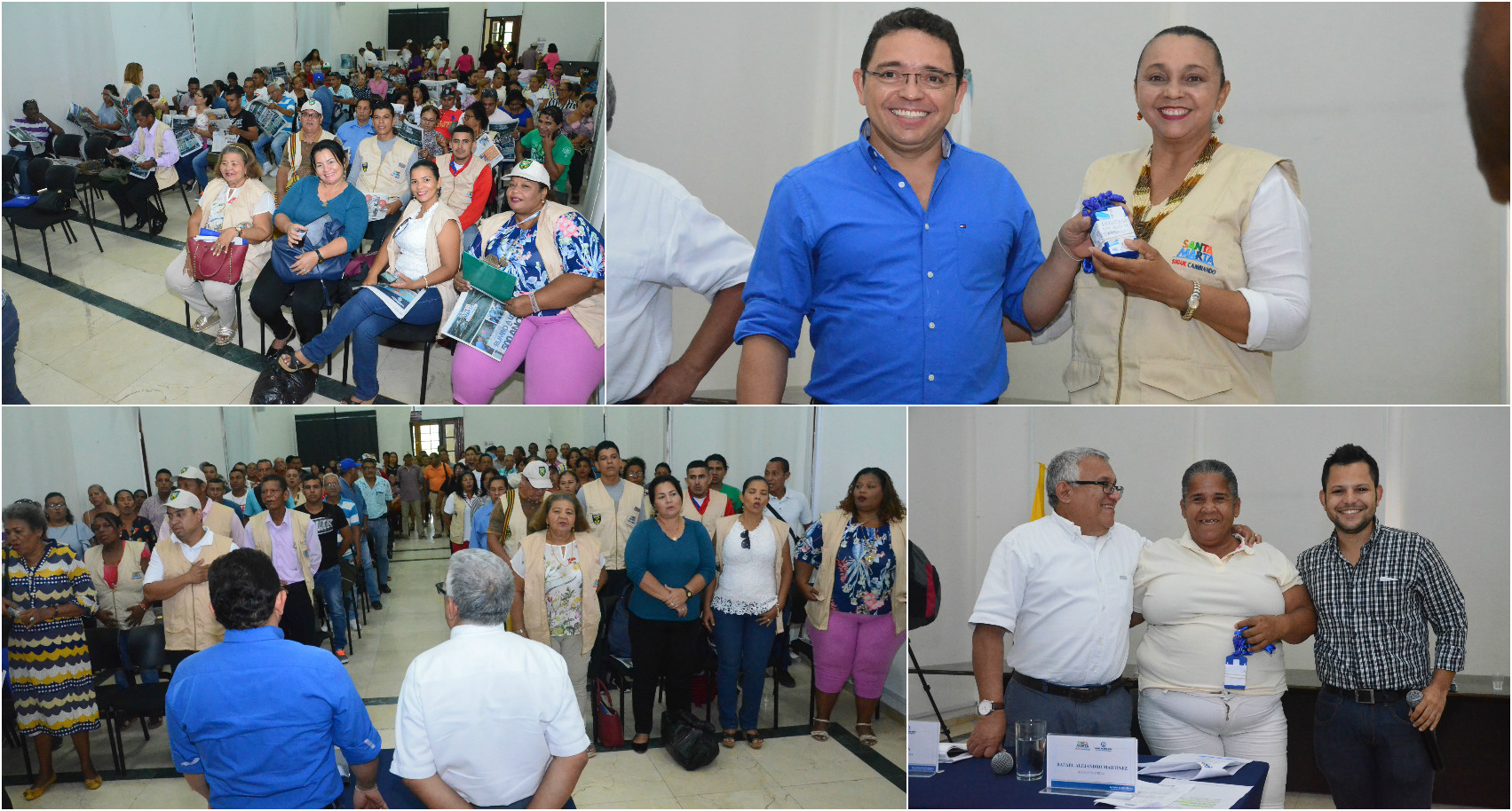 Mil carnets fueron entregados a los líderes de la Junta de Acción Comunal del Distrito Mil carnets fueron entregados a los líderes de la Junta de Acción Comunal del Distrito