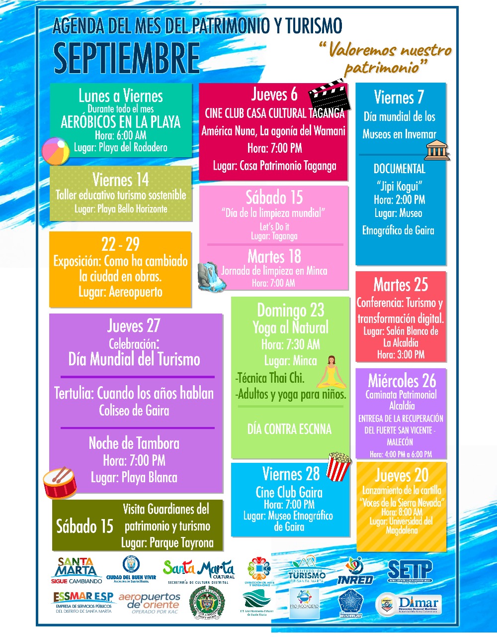 Distrito conmemora Mes del Patrimonio y Turismo 2018 Distrito conmemora Mes del Patrimonio y Turismo 2018