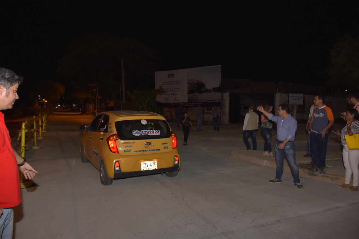 Alcalde Martínez habilita el carril norte de la calle 22 Alcalde Martínez habilita el carril norte de la calle 22