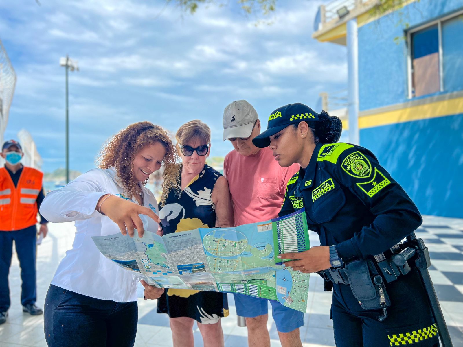Bahía de Santa Marta recibió a visitantes a bordo del crucero Seabourn Venture