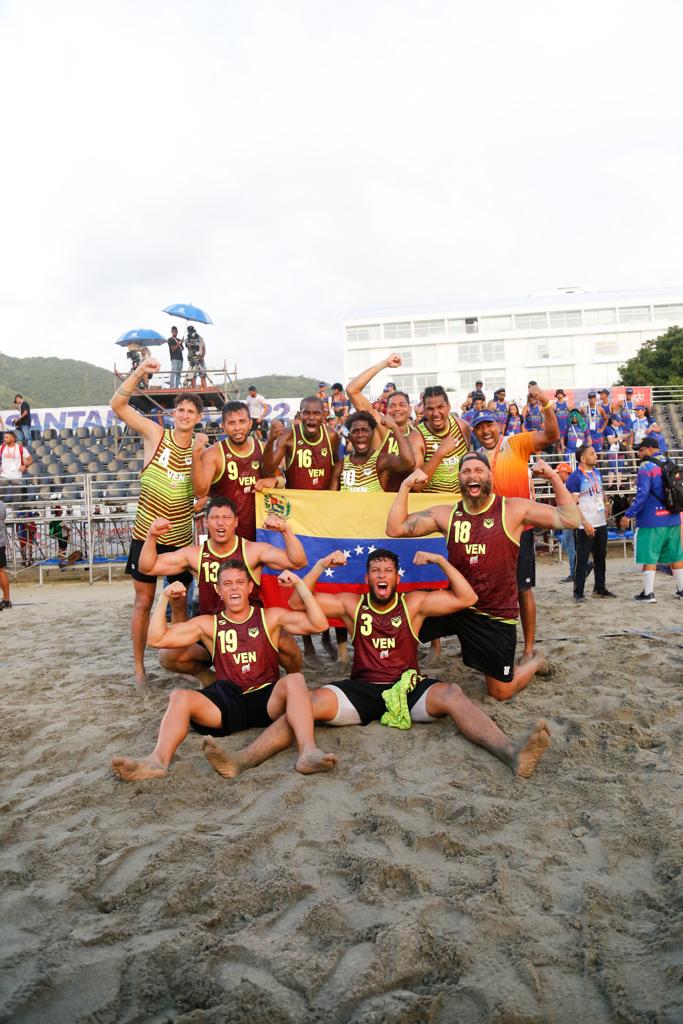 Venezuela se colgó el oro en el balonmano playa masculino