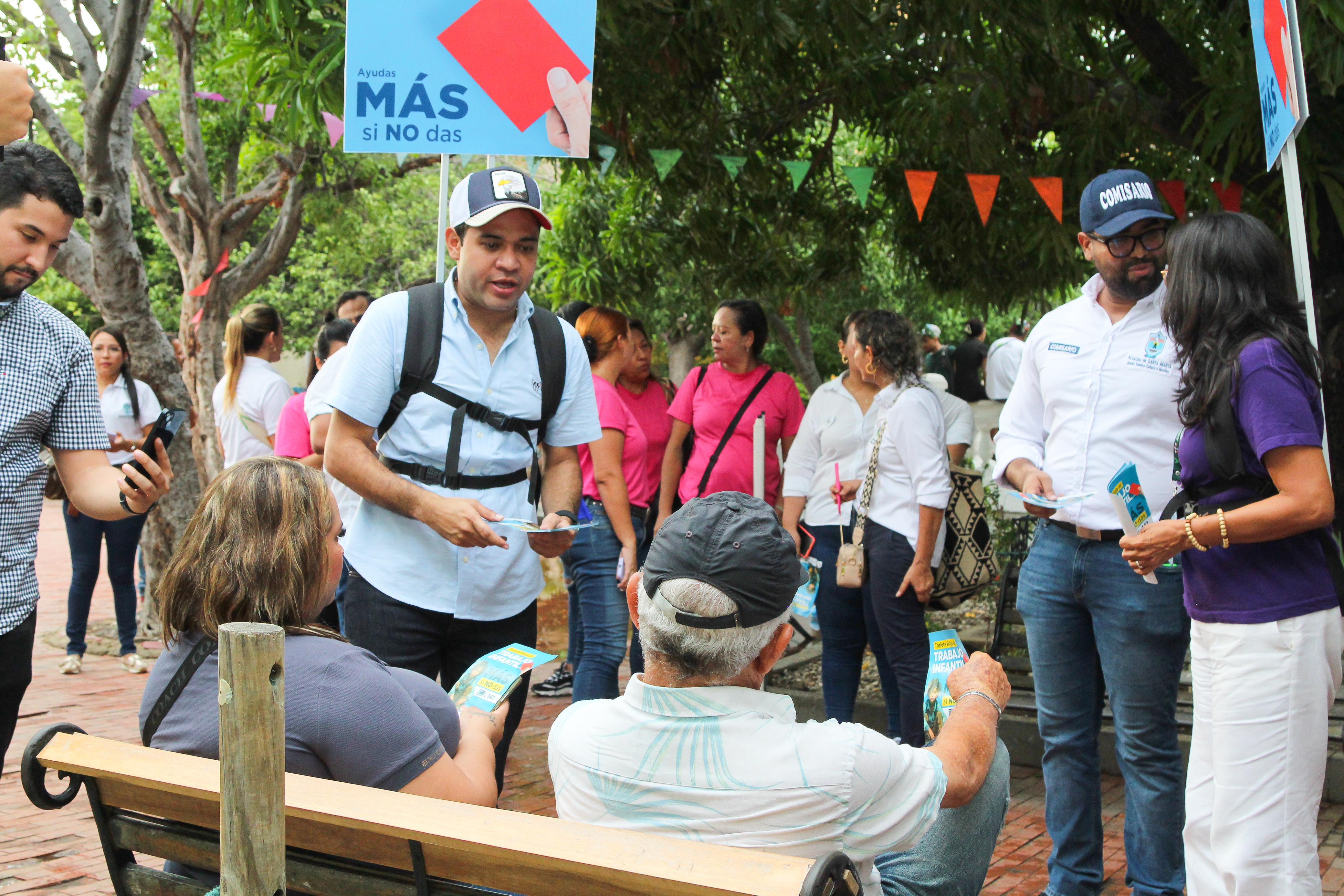 ICBF y Secretaría de Promoción Social hacen equipo para combatir el flagelo del trabajo infantil en Santa Marta ICBF y Secretaría de Promoción Social hacen equipo para combatir el flagelo del trabajo infantil en Santa Marta