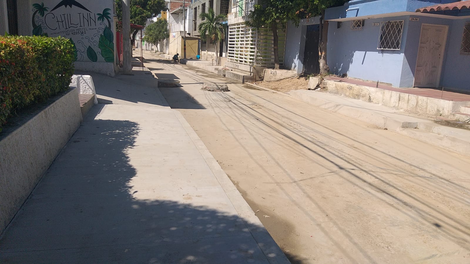 Obra de la calle 14 de Gaira se encuentra en su recta final