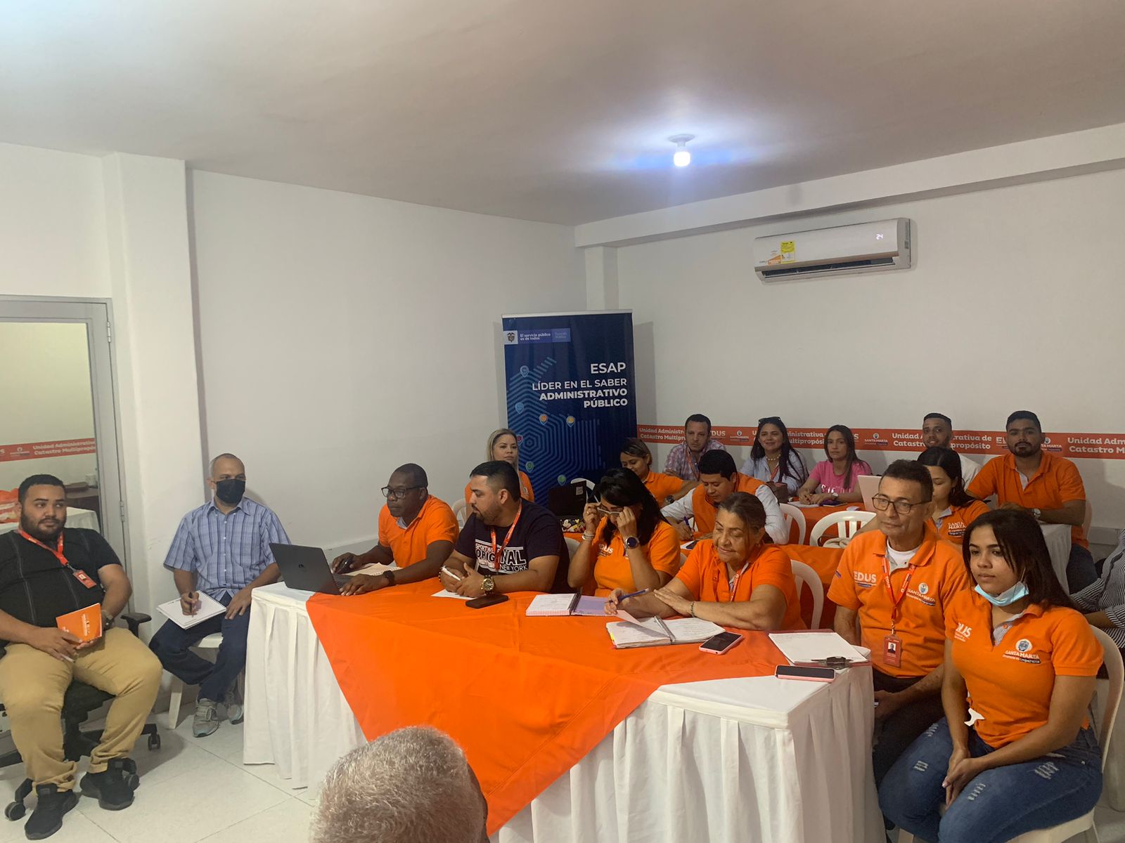 Operador catastral es capacitado en Ordenamiento Territorial y Catastro Multipropósito