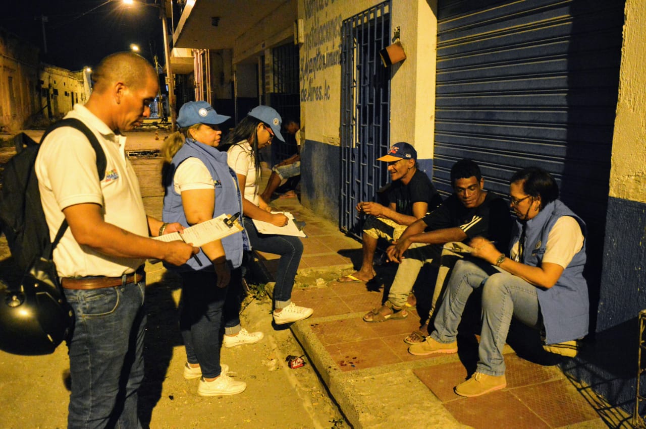 Avanza proceso de caracterización con habitantes de calle en el Centro Histórico