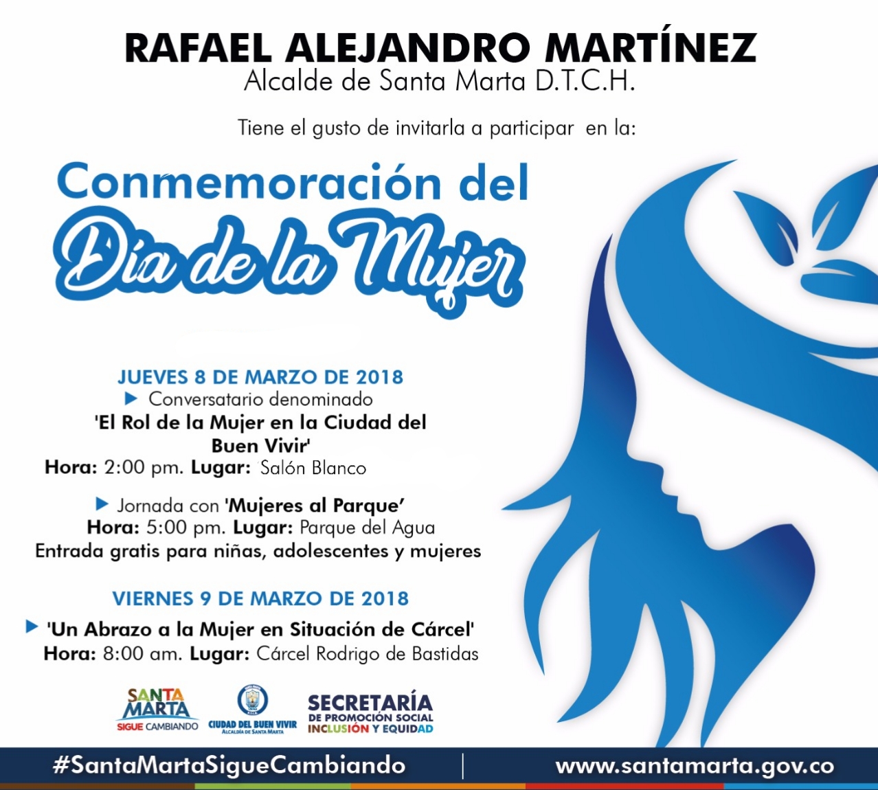 Gobierno distrital conmemora Día de la Mujer Gobierno distrital conmemora Día de la Mujer