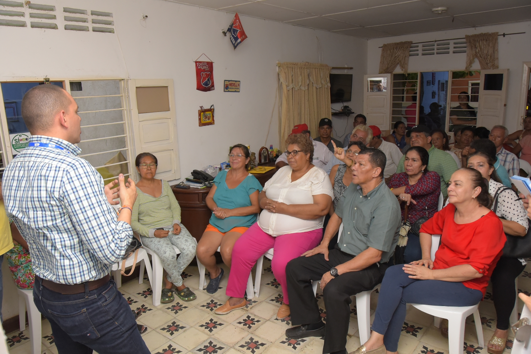Instalado el segundo comité de obras en el sector de Bavaria