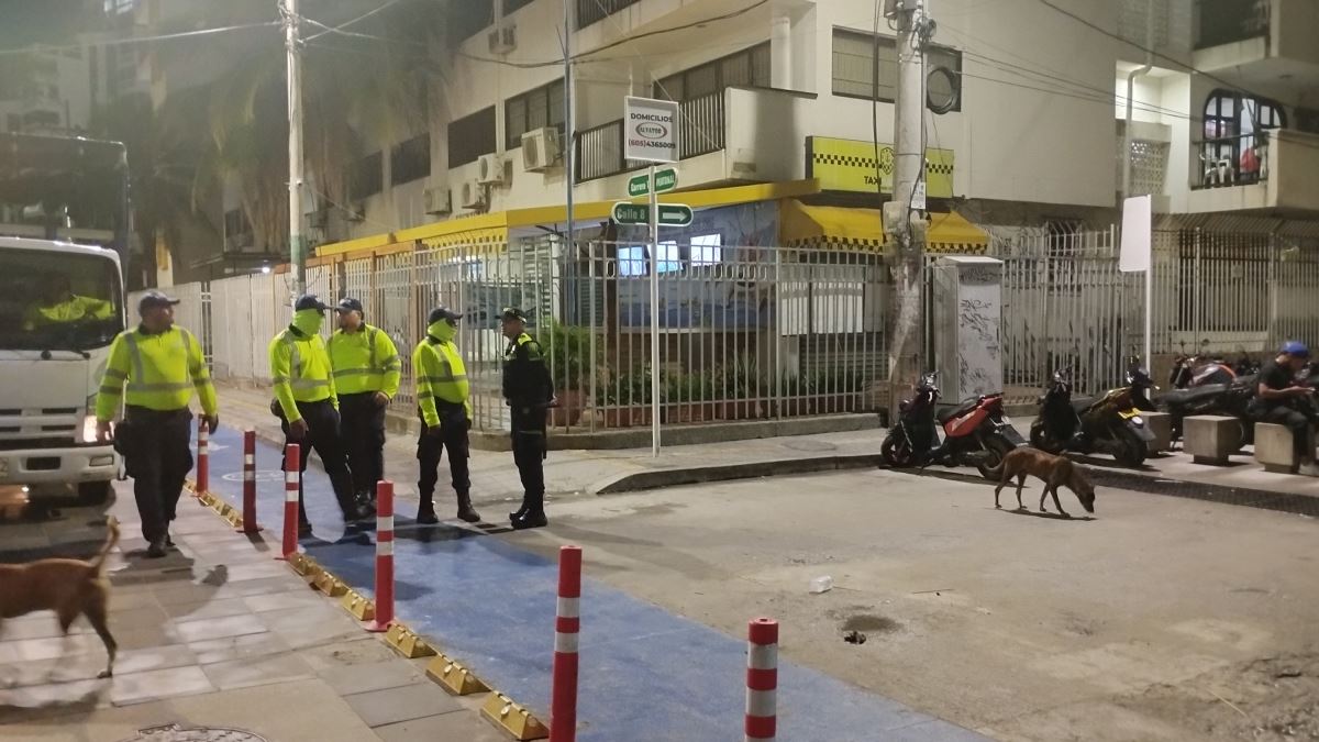 Distrito intensifica controles de seguridad en Centro Histórico, El Rodadero y Pescaíto