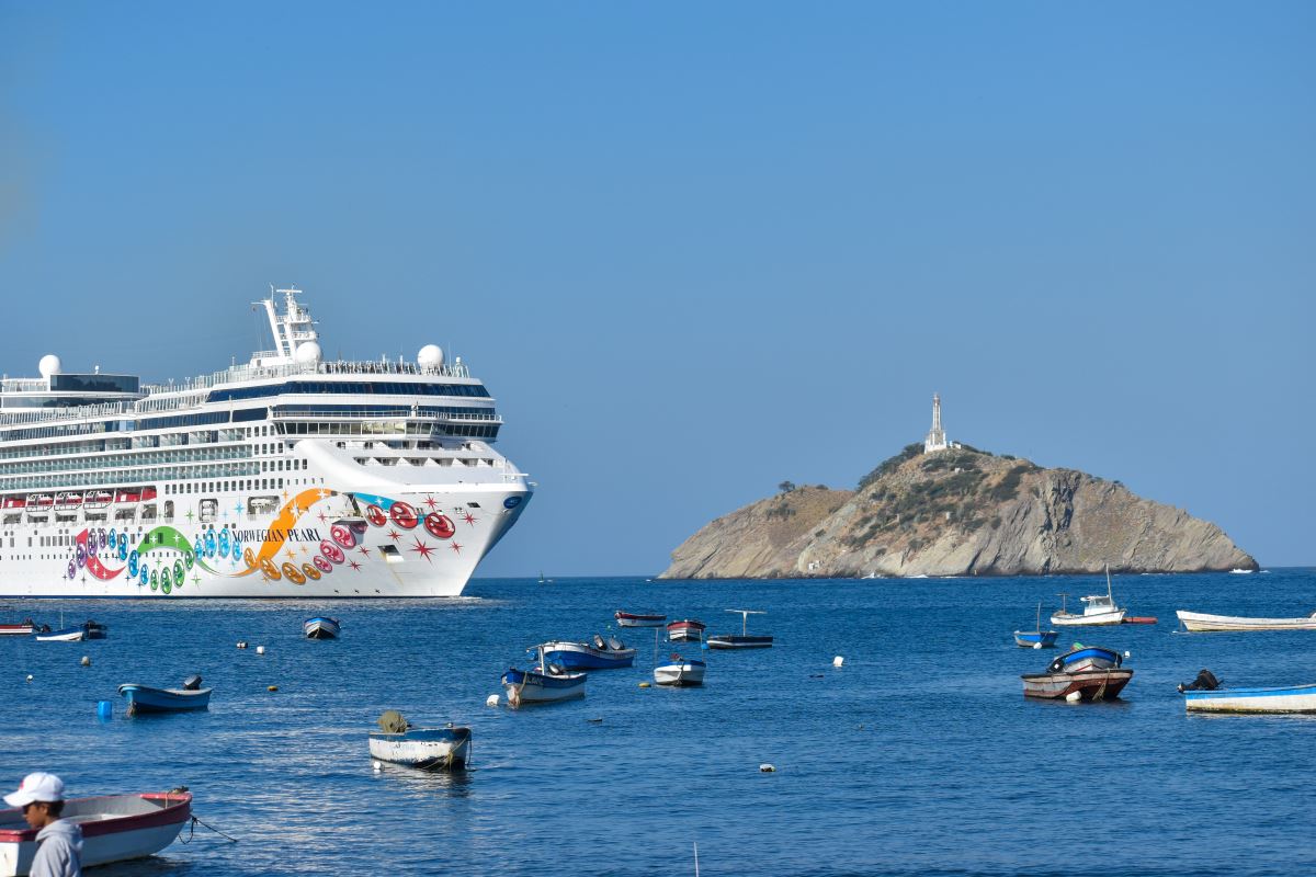 Más de 2.500 turistas extranjeros arribaron a Santa Marta a bordo del crucero Norwegian Pearl Cruise