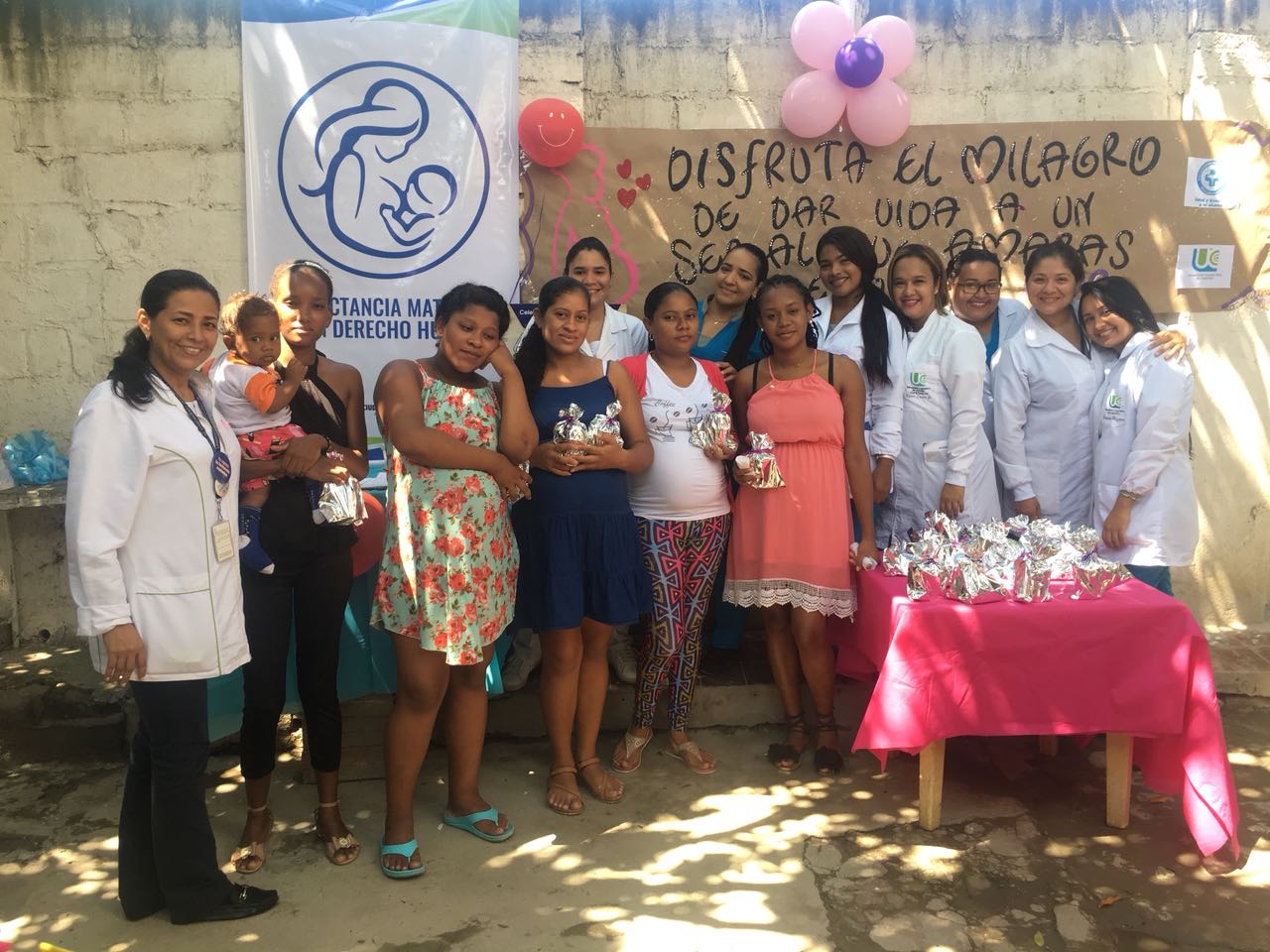 Se celebró mes de las madres para mujeres gestantes Se celebró mes de las madres para mujeres gestantes