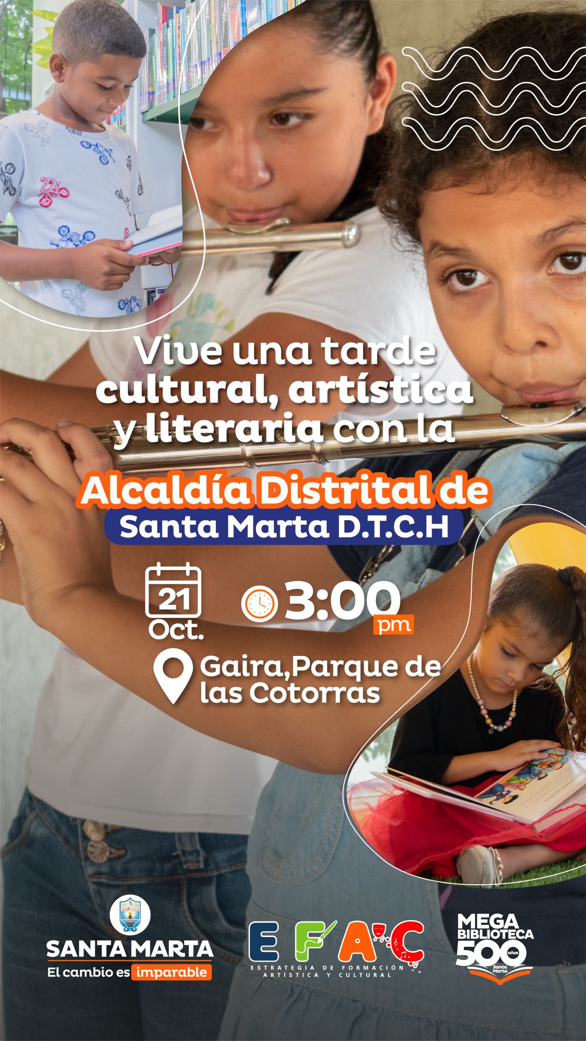 Gaira vivirá una tarde de arte y literatura con la oferta cultural del Distrito Gaira vivirá una tarde de arte y literatura con la oferta cultural del Distrito