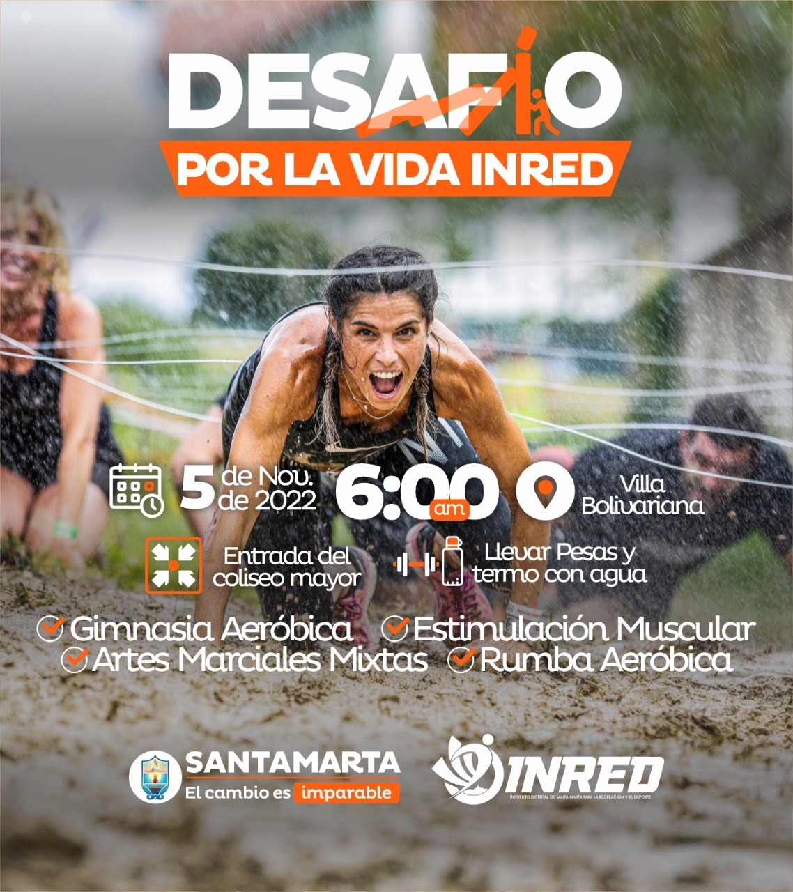 Más de 150 mujeres del programa Muévete Samario participarán en el décimo Desafío por la Vida Más de 150 mujeres del programa Muévete Samario participarán en el décimo Desafío por la Vida