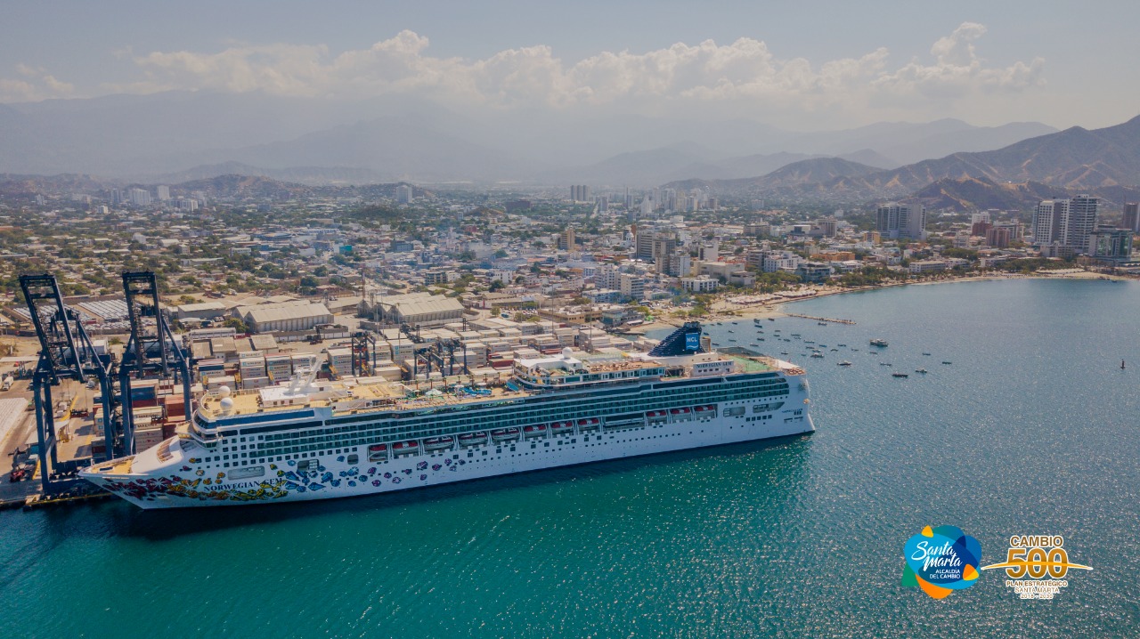 Alrededor de seis mil turistas internacionales llegan esta semana a Santa Marta