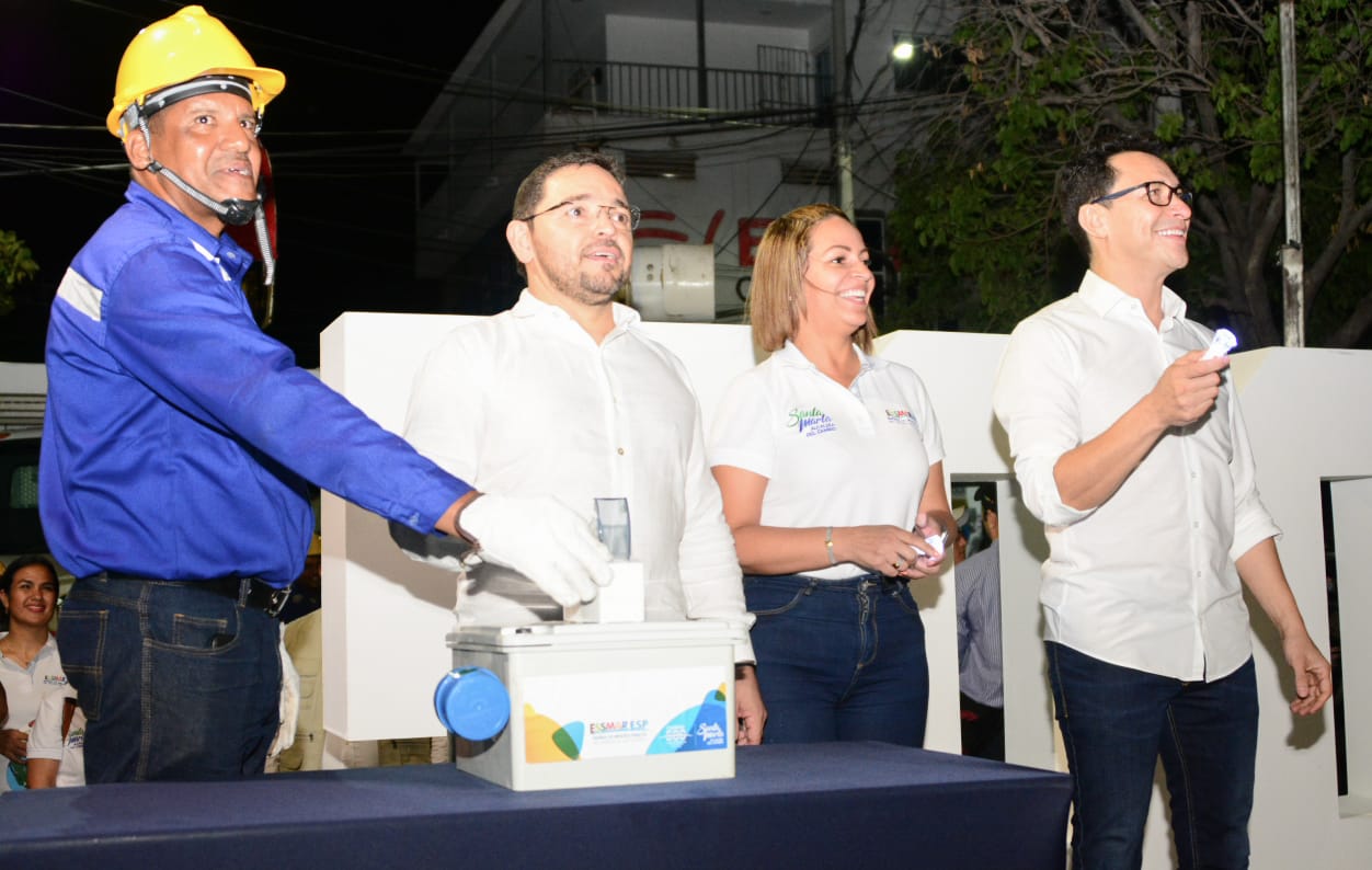 María Eugenia es el primer barrio de Santa Marta en tener el 100% de su alumbrado con luminarias LED María Eugenia es el primer barrio de Santa Marta en tener el 100% de su alumbrado con luminarias LED