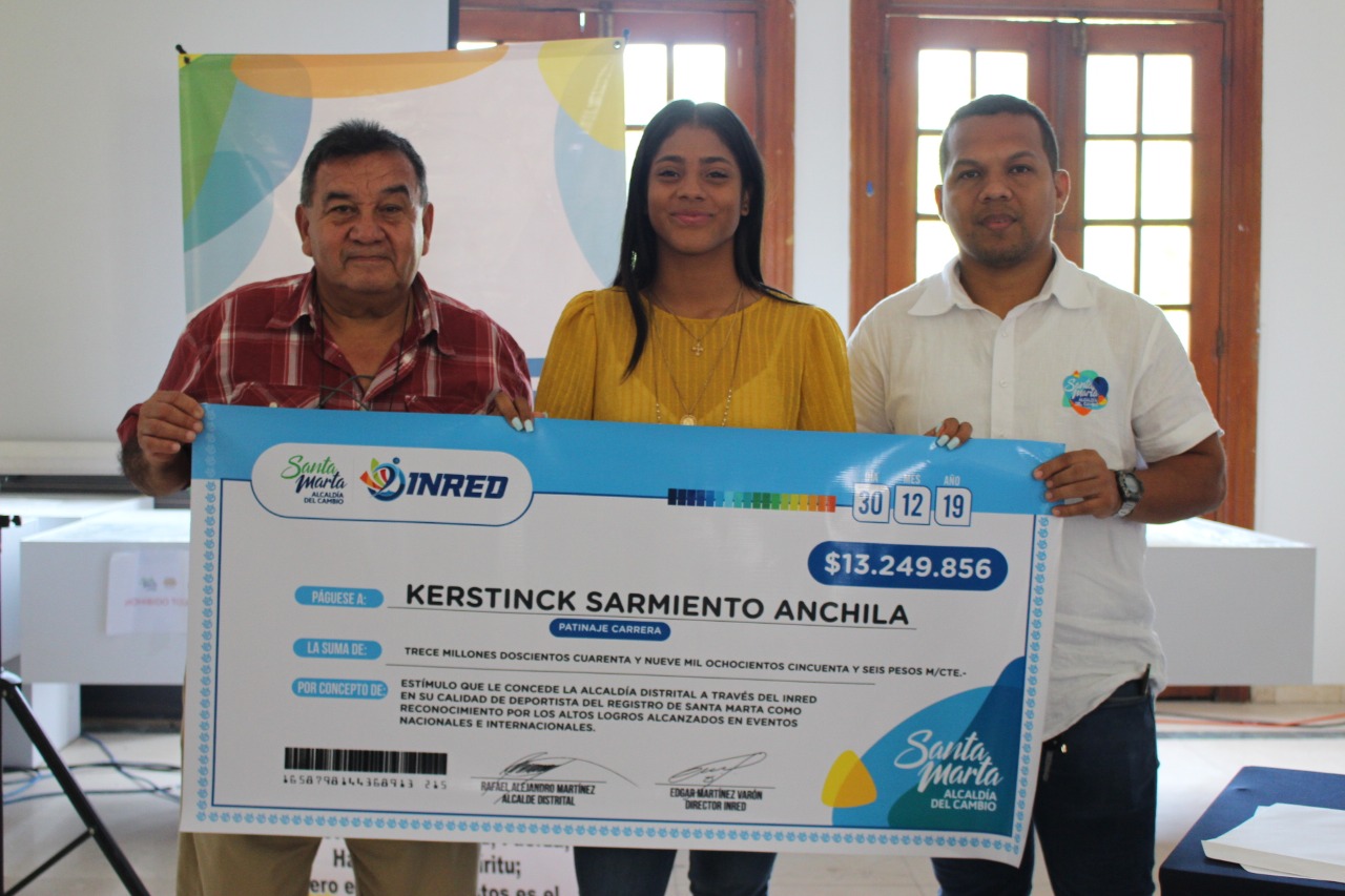 Alcaldía del Cambio entregó estímulo económico a deportistas locales Alcaldía del Cambio entregó estímulo económico a deportistas locales