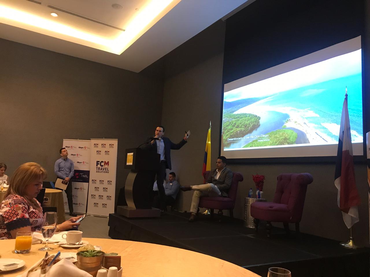 Santa Marta presente por primera vez en el Workshop de promoción de destino realizado en Panamá