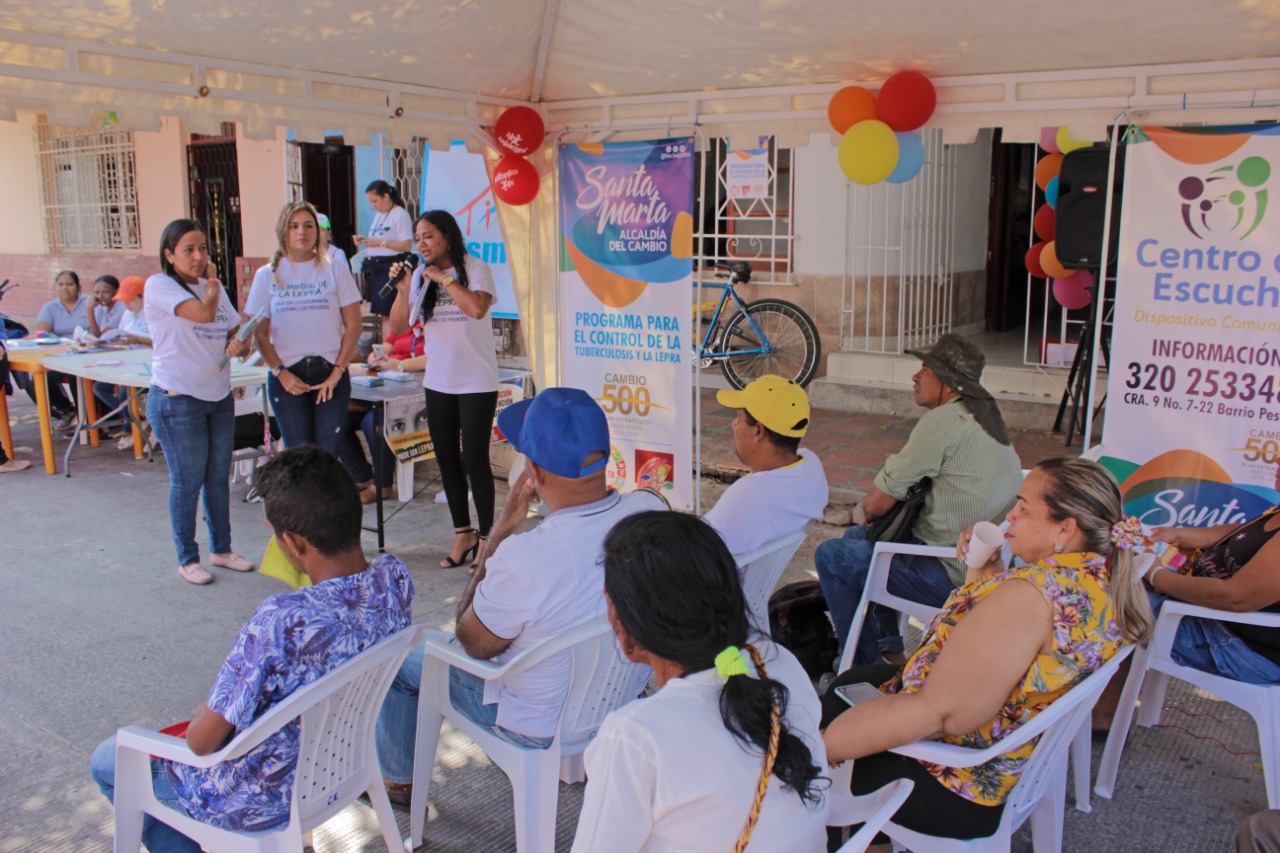 Distrito conmemora Día Mundial de la Lucha Contra la Lepra Distrito conmemora Día Mundial de la Lucha Contra la Lepra