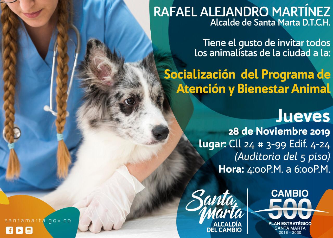 Socialización del Programa de Atención y Bienestar Animal Socialización del Programa de Atención y Bienestar Animal