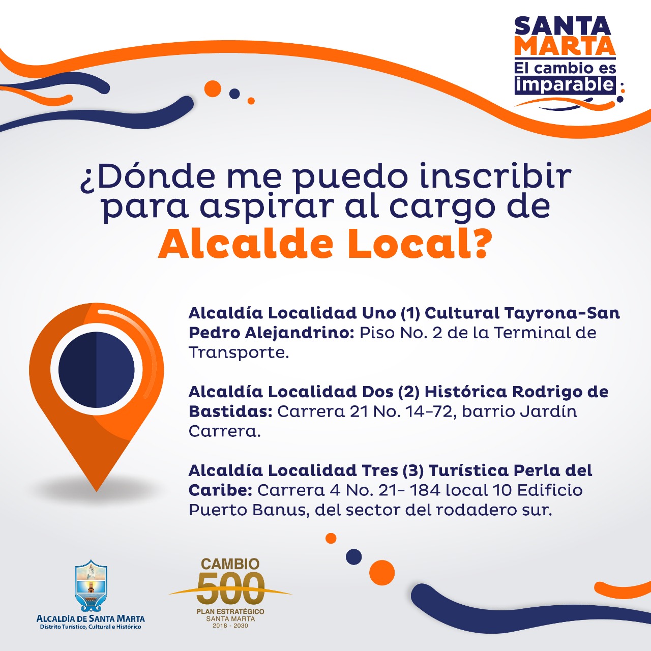 Último día para postularse como alcalde local Último día para postularse como alcalde local