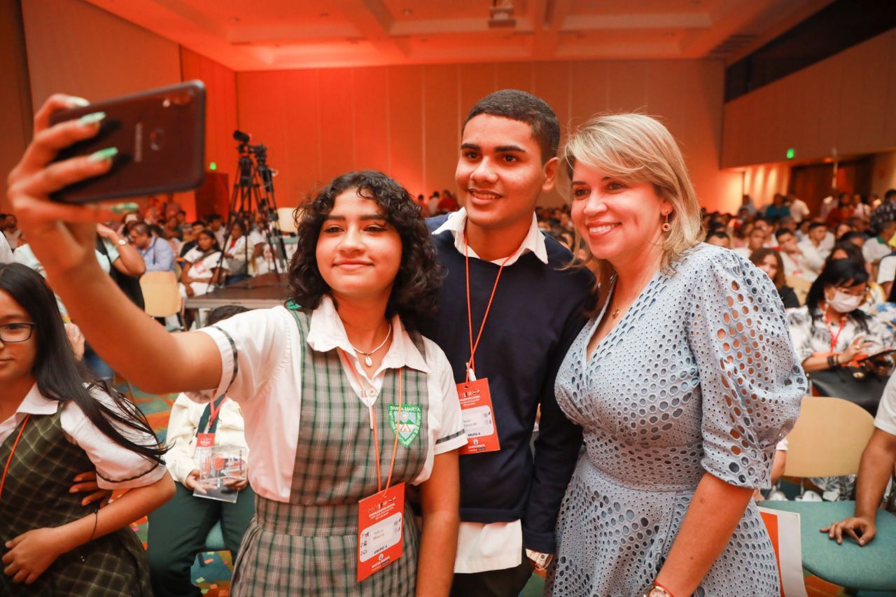 La alcaldesa Virna Johnson presentó los proyectos con los que revolucionará la política Educativa de Santa Marta