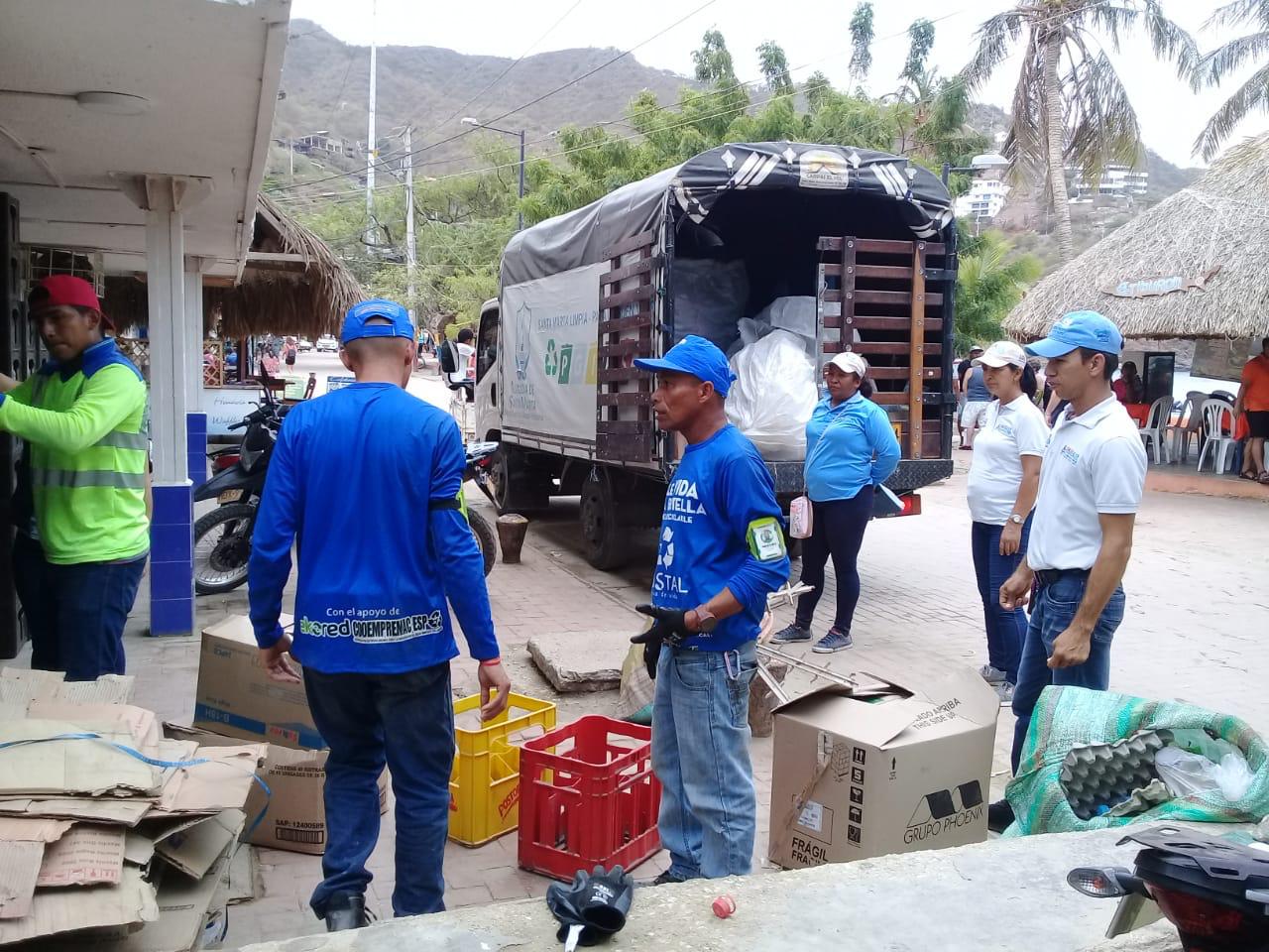 Gracias a la Essmar son más las personas que se unen al reciclaje responsable en la ciudad