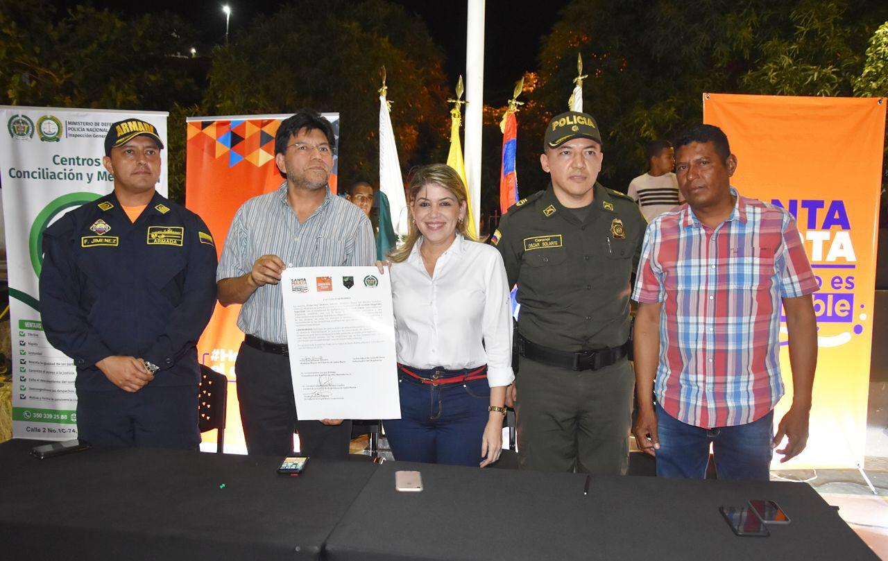 Alcaldesa Virna Johnson lanza el programa “Gobierno Seguro Imparable” Alcaldesa Virna Johnson lanza el programa “Gobierno Seguro Imparable”