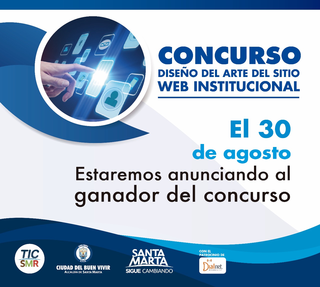 Inició proceso de evaluación de las propuestas del nuevo arte del sitio web institucional Inició proceso de evaluación de las propuestas del nuevo arte del sitio web institucional