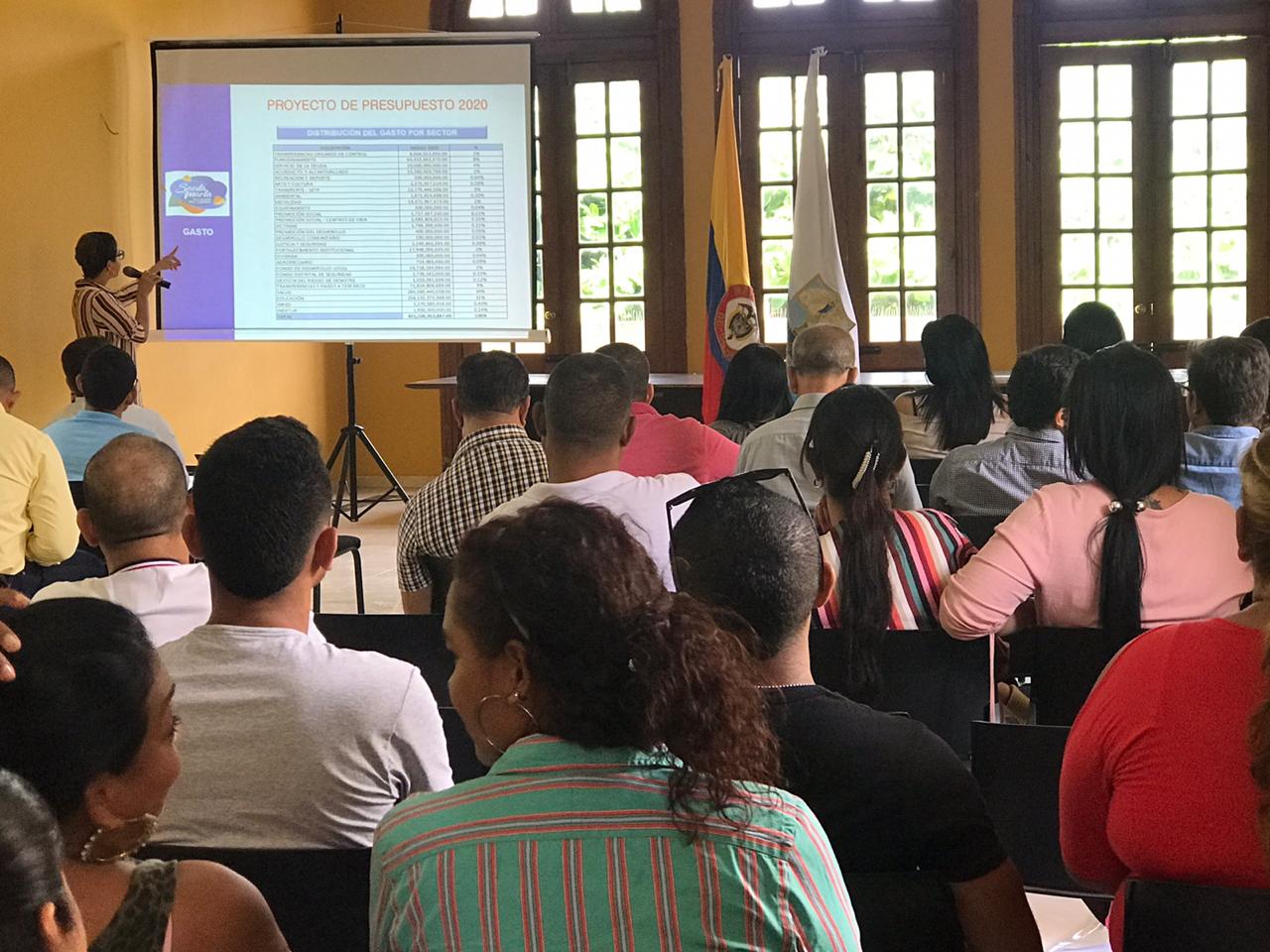 Socialización ante proyecto de presupuesto 2020 Socialización ante proyecto de presupuesto 2020