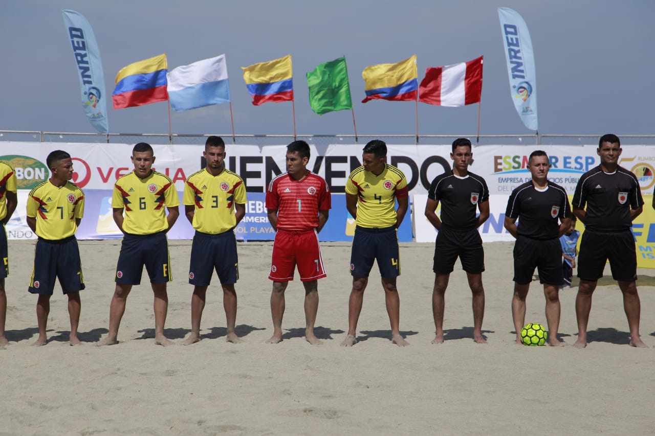 Colombia no arrancó bien el Sudamericano de Futbol playa Colombia no arrancó bien el Sudamericano de Futbol playa