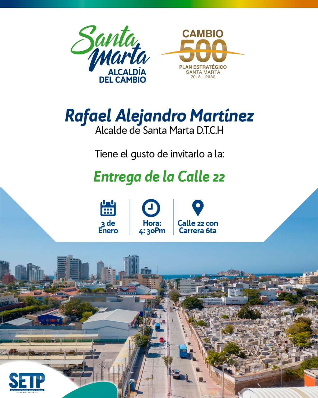 Lista la calle 22 Lista la calle 22