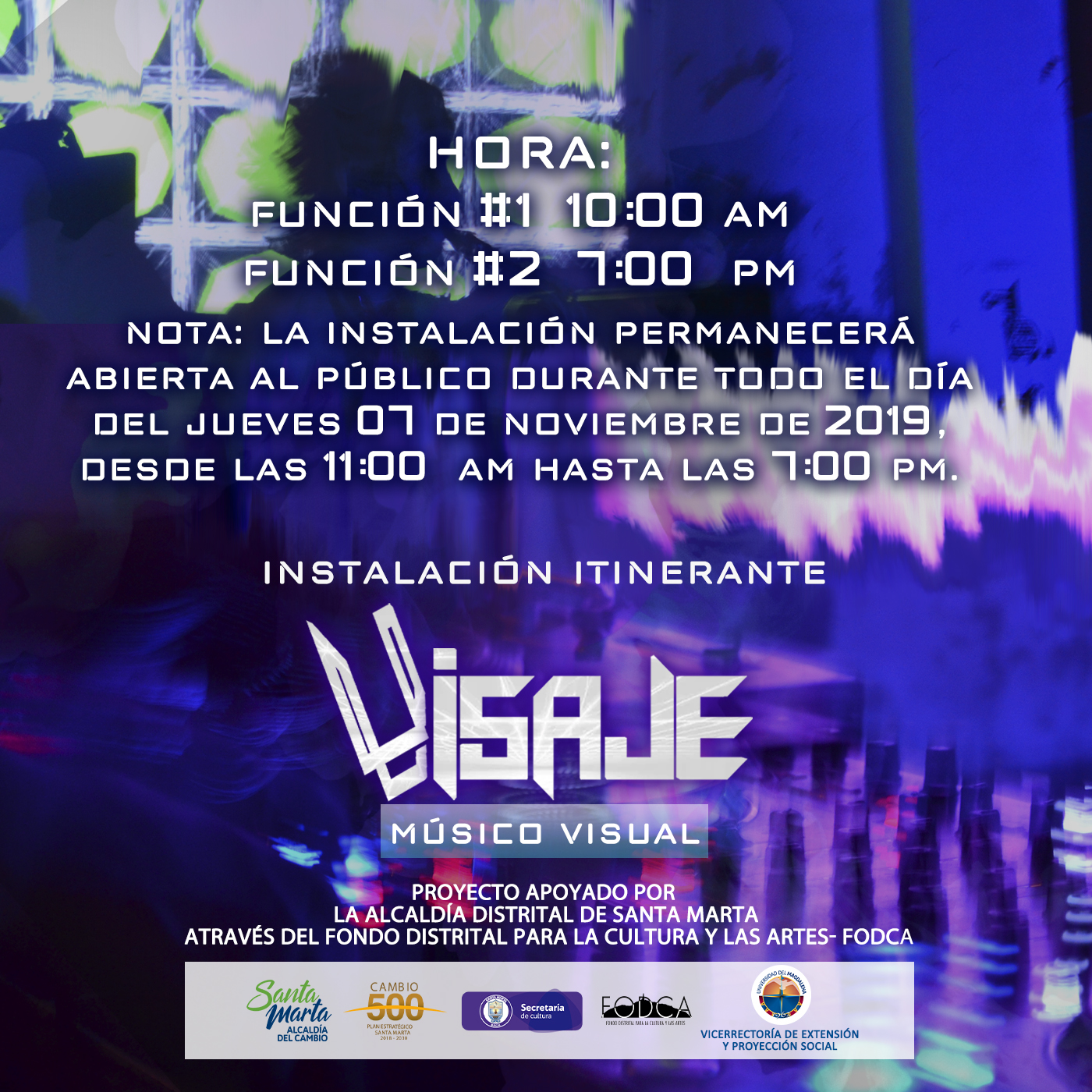 ‘Visaje’, un proyecto que despertará los sentidos ‘Visaje’, un proyecto que despertará los sentidos