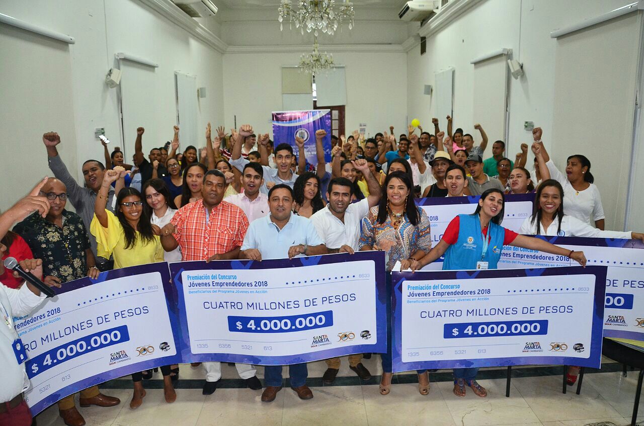Distrito entregó $24 millones a ‘Jóvenes Emprendedores’ Distrito entregó $24 millones a ‘Jóvenes Emprendedores’