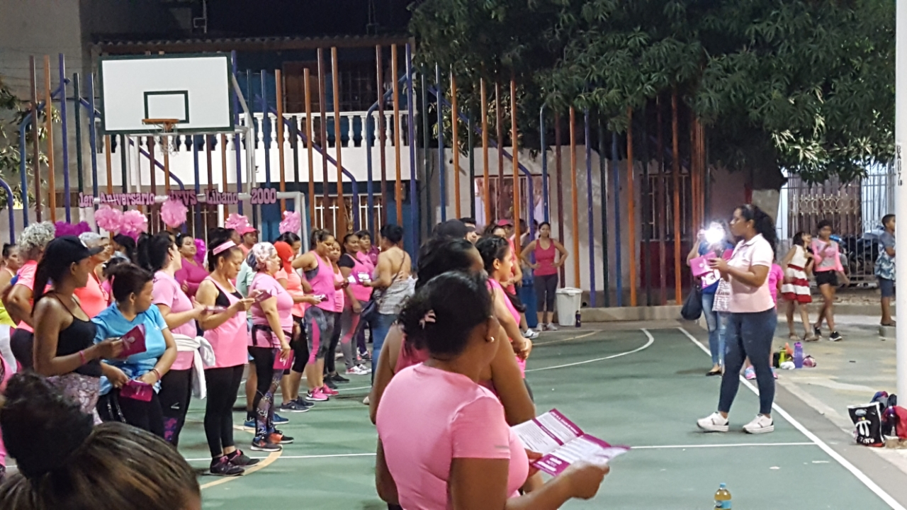 Continúan las actividades de conmemoración en el mes de la mujer y del cáncer de cérvix Continúan las actividades de conmemoración en el mes de la mujer y del cáncer de cérvix