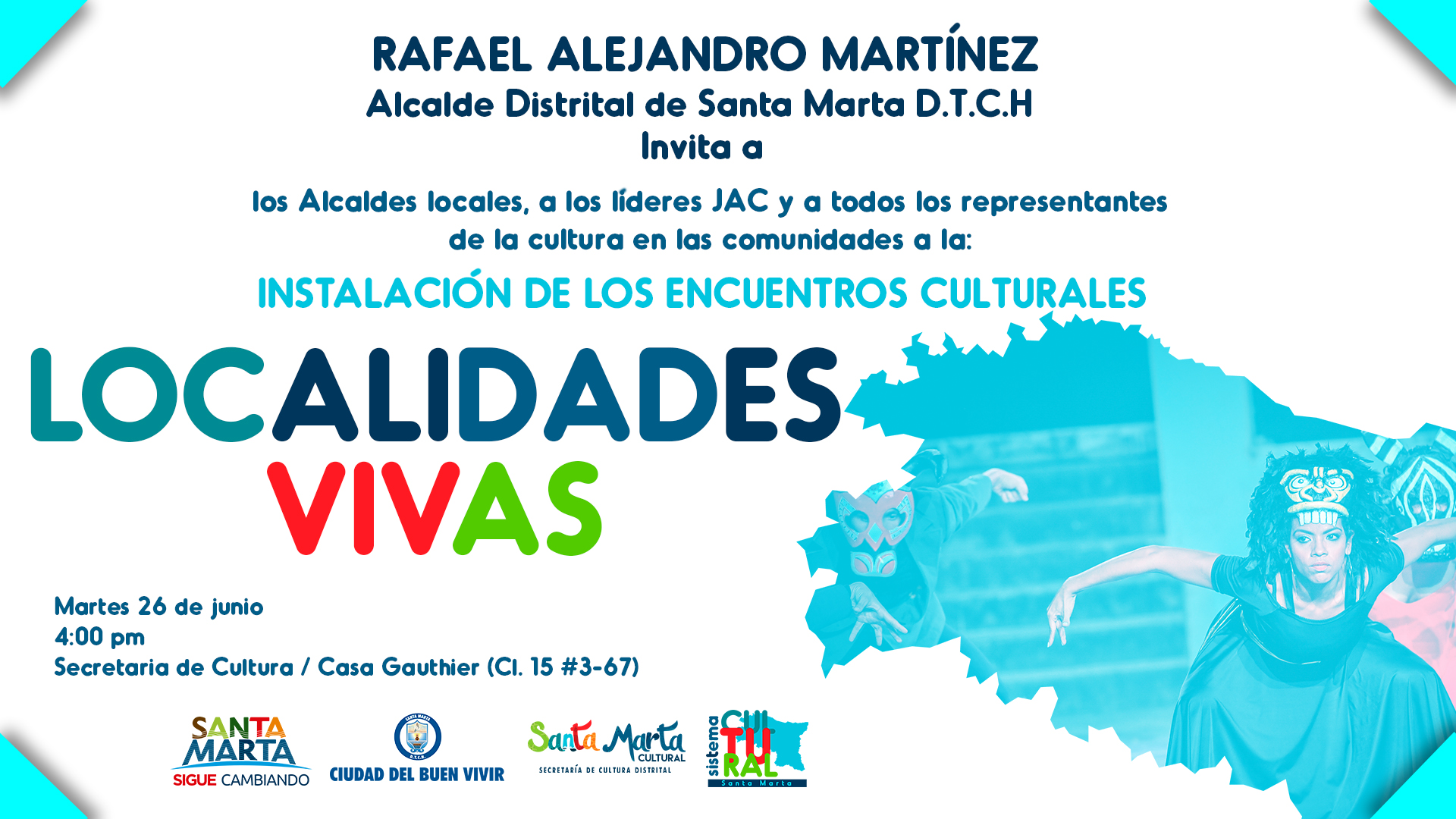 Distrito inicia Encuentros culturales “Localidades Vivas” Distrito inicia Encuentros culturales “Localidades Vivas”