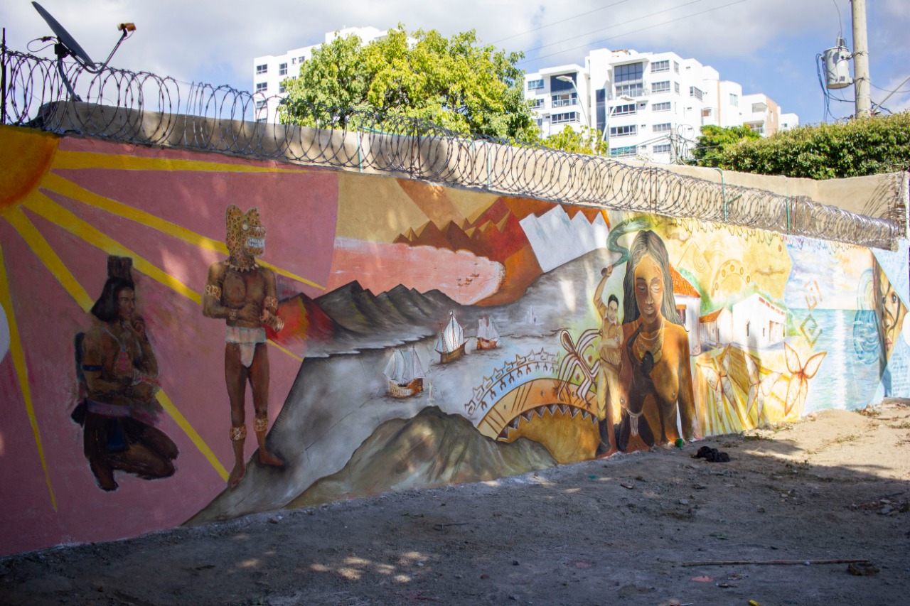 Formadores de la EFAC hicieron parte de los  ´Murales de Bicentenario´