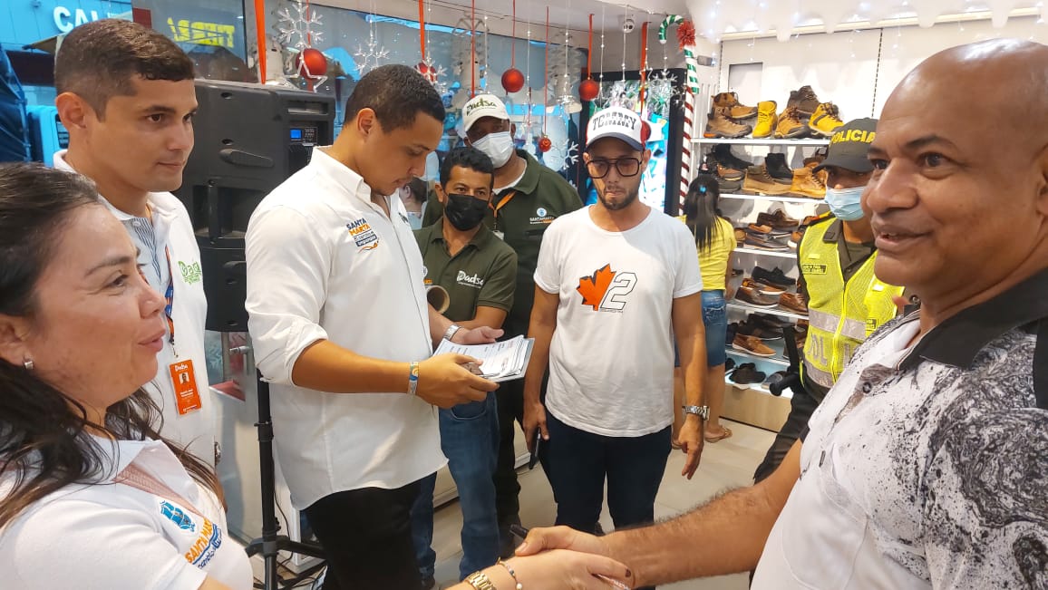 Alcaldía Distrital decomisa 6 parlantes en la carrera Quinta en operativo contra el ruido