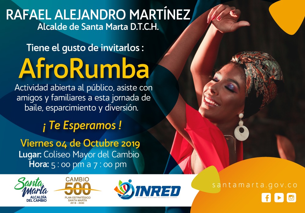 Alcaldía del Cambio Organiza una jornada de Afrorumba