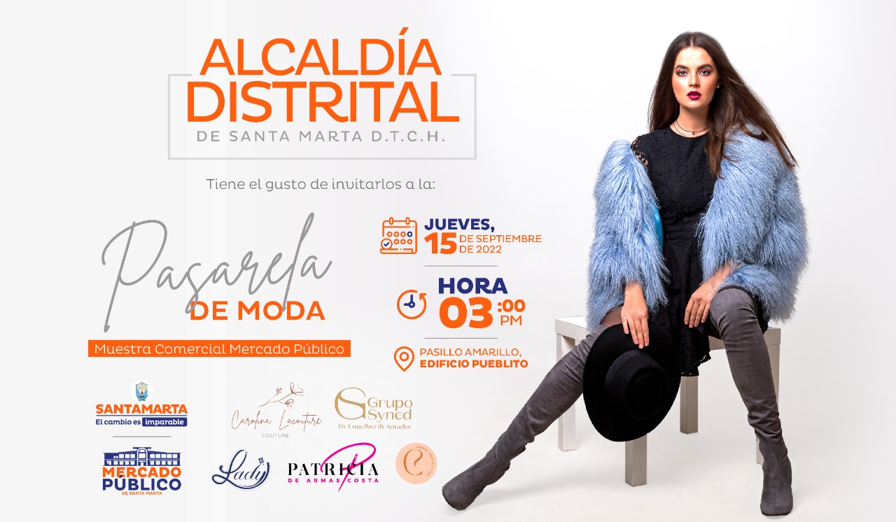 Con moda y shows musicales se realizará la primera pasarela: “Muestra comercial Mercado Público” Con moda y shows musicales se realizará la primera pasarela: “Muestra comercial Mercado Público”