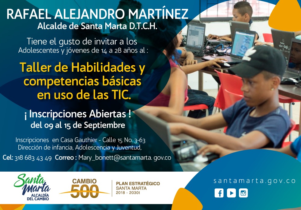 Taller sobre Informática Básica para Jóvenes de la 'Ciudad del buen vivir'