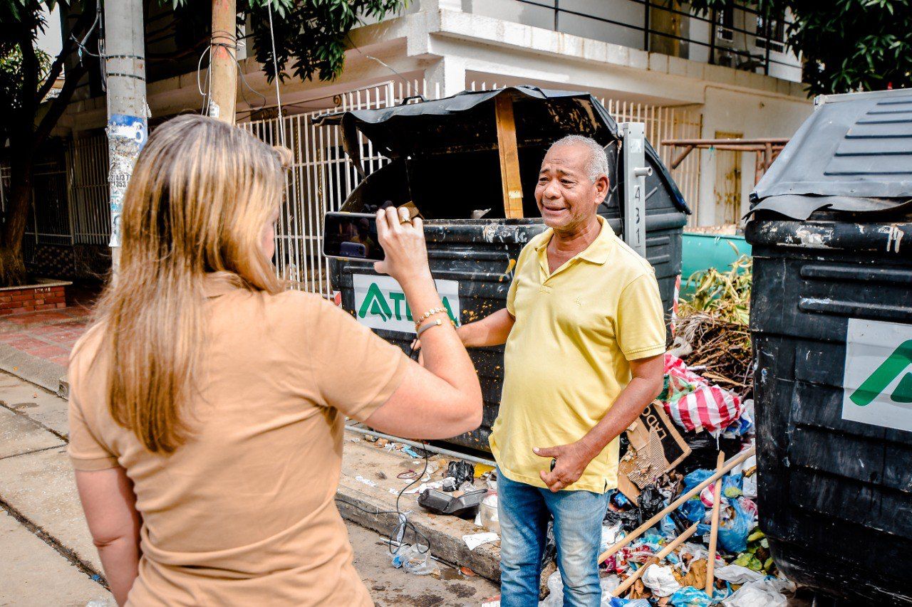 Alcaldesa evidencia denuncias ciudadanas sobre el pésimo servicio de Atesa